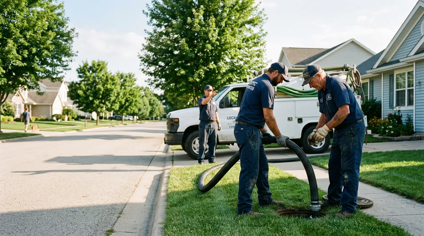 Emergency Septic Service in Village Mills, TX